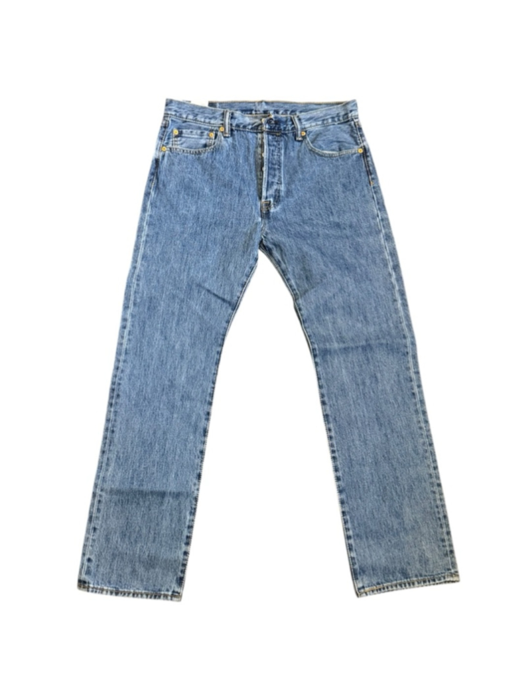 Vtg Y2K Levi’s 501 Original Fit Jeans Men’s 34x32 Button Fly Straight Leg NWT